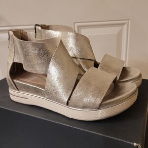 Eileen Fisher Women's Sport Suede &Leather Sandal